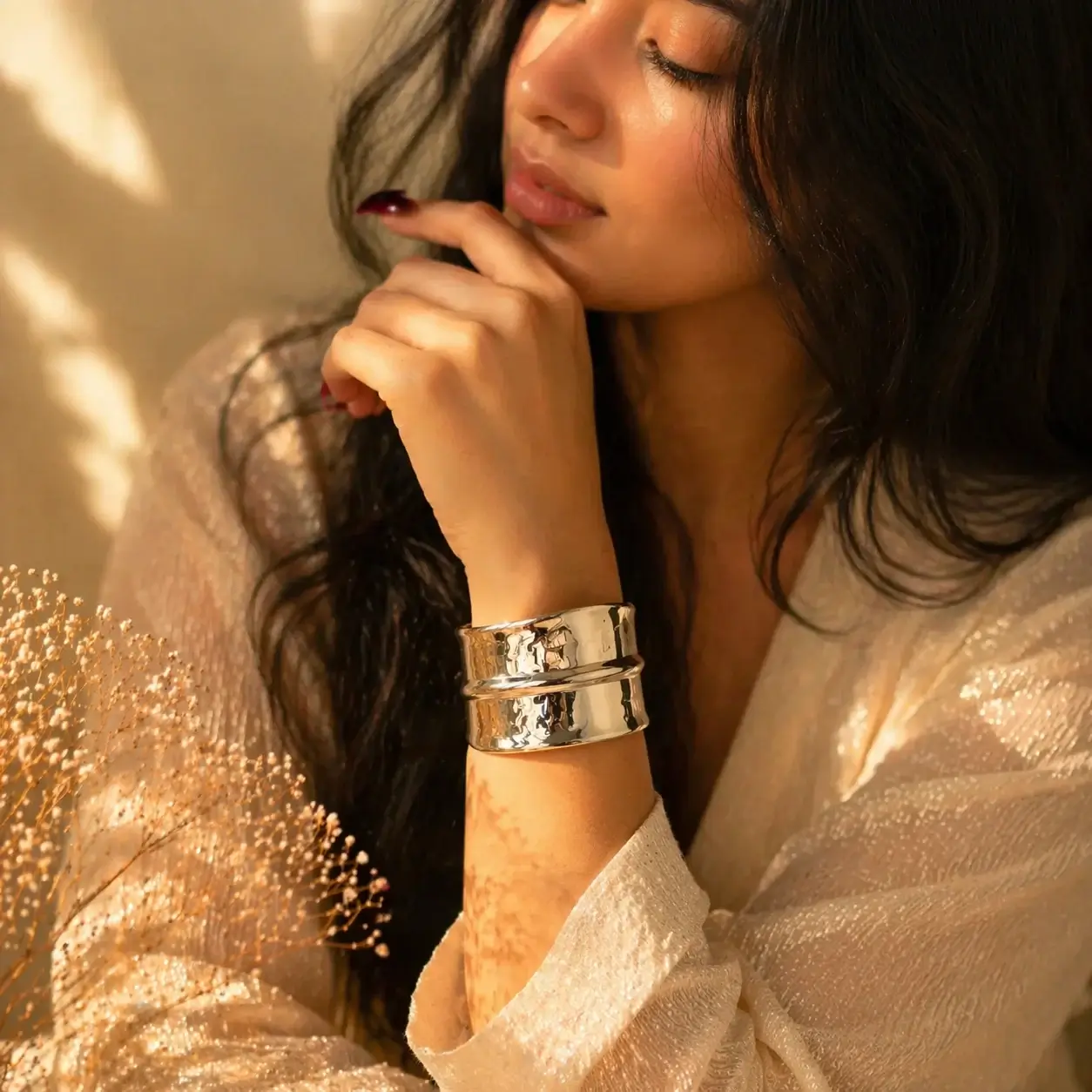 Swarns Gilded Flow Cuff - Image 2