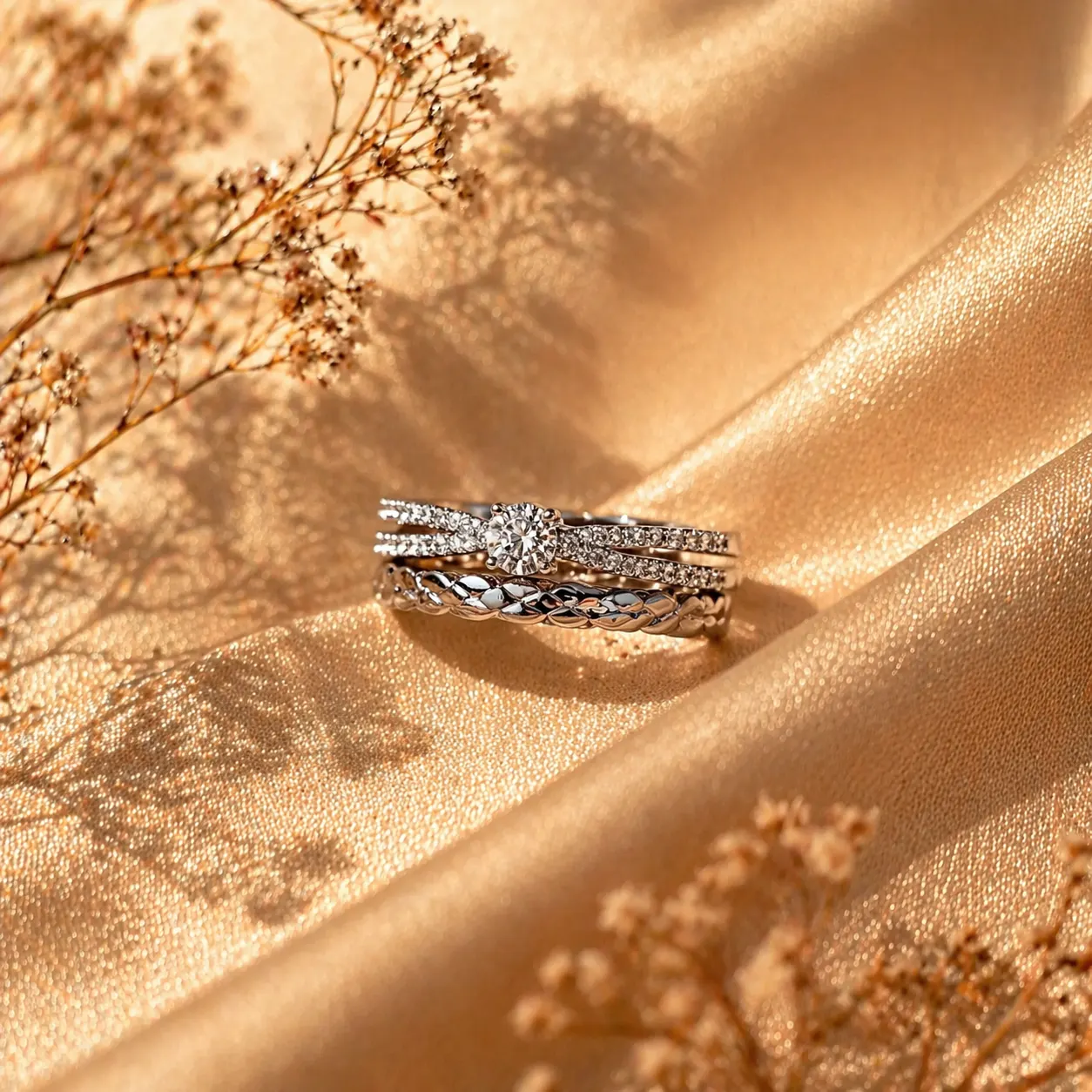 Swarns Celeste Band Ring - Image 2