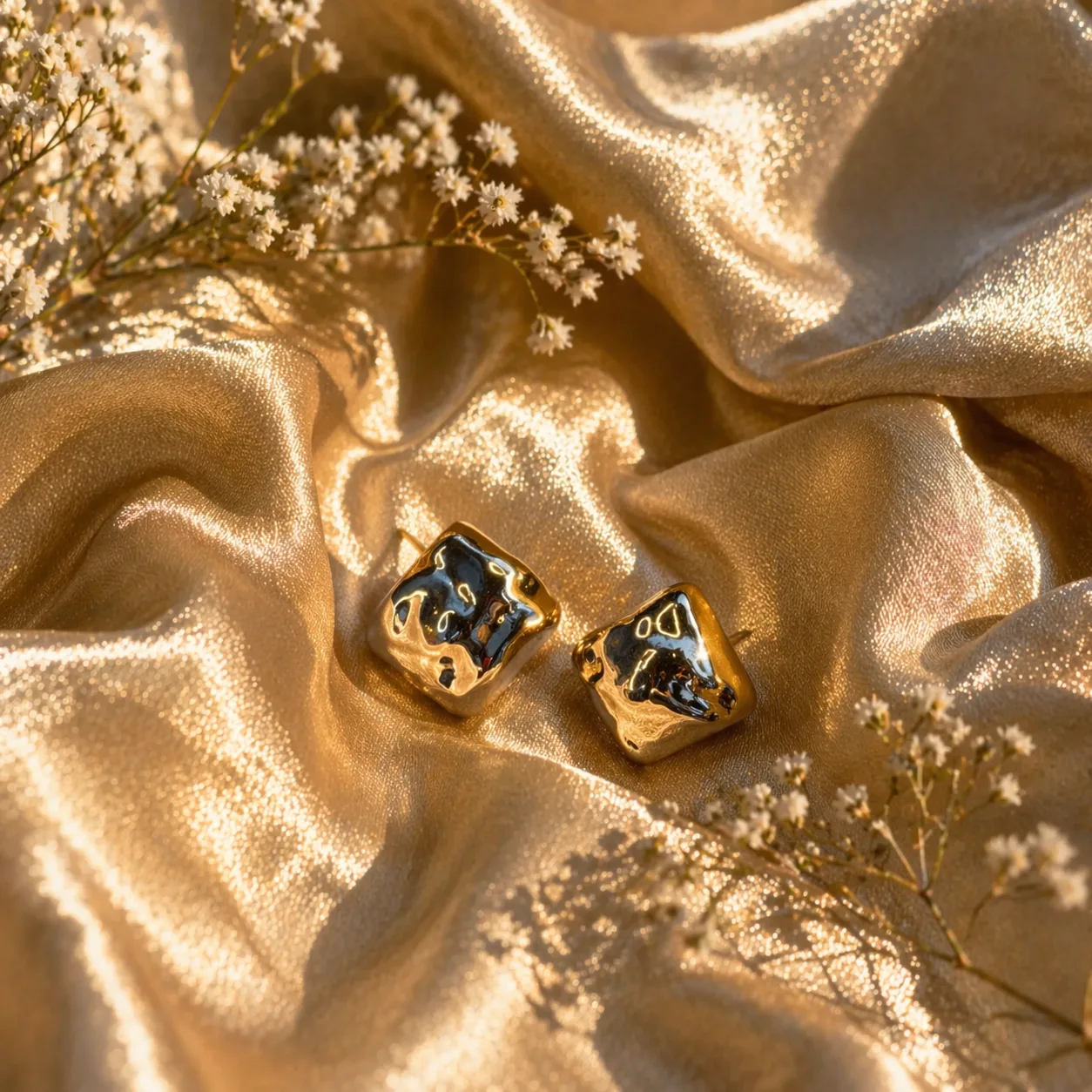 Swarns Viora Square Studs - Image 2