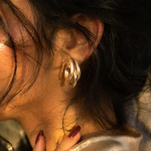Swarns Golden Embrace Hoops